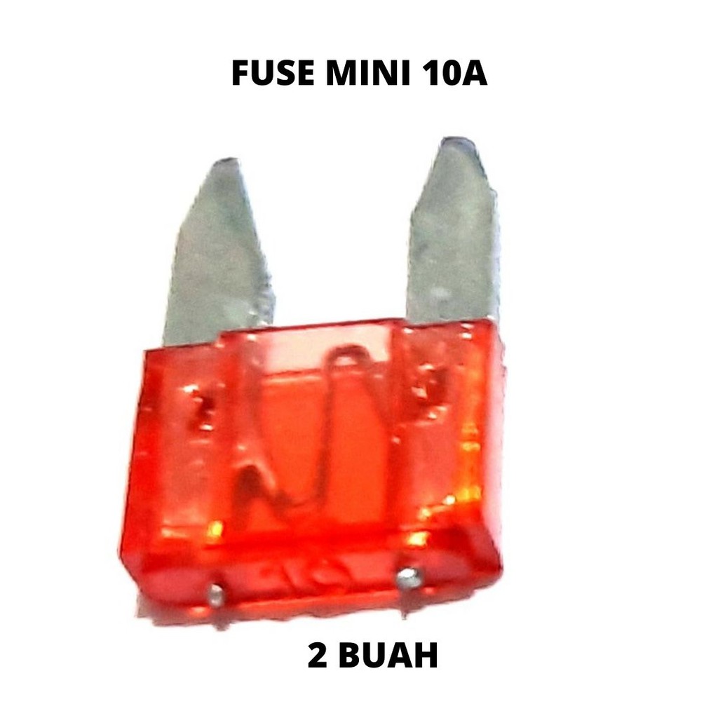 Sikring Mobil Tancap Pisau Buntung Fuse Blade DX Micro Mini LP Reg 2pcs 114123