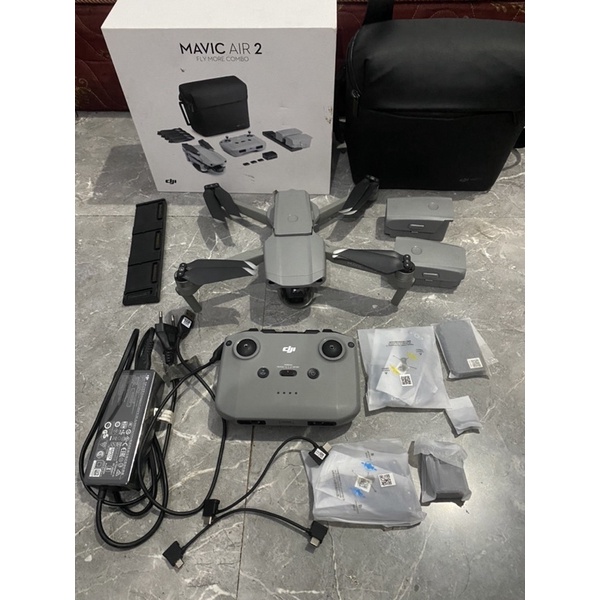 DJI mavic air 2 combo bekas baterai satu