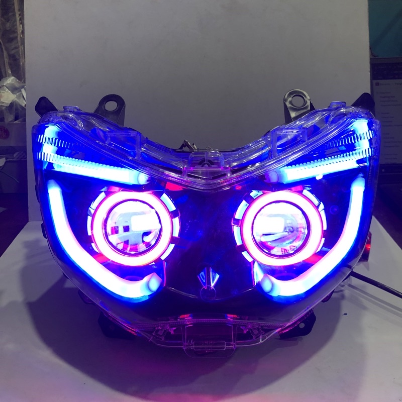 LAMPU PROJIE NMAX OLD TERANG HI/lOW TINGGAL PASANG (BUKAN BILED)