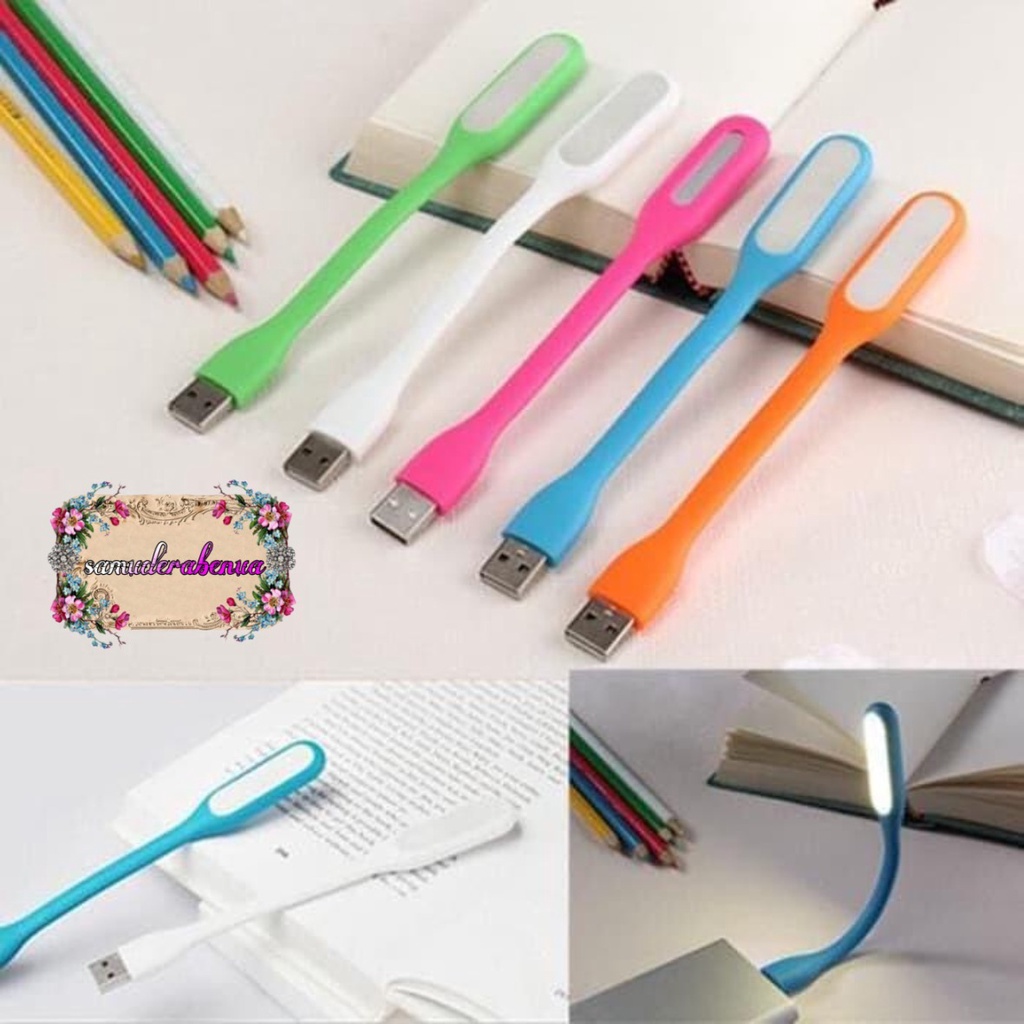 LAMPU LED SIKAT GIGI USB FLEXIBEL Emergensi/BACA/TIDUR/Emergeny Lamp TERANG NON PACKING ORIGINAL SB2971