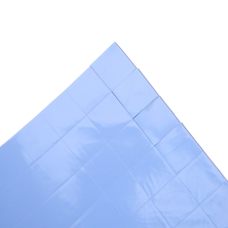 Cre 100pcs 100x100 X 1mm Pad Thermal Silikon Konduktif Pendingin Heatsink Gpu Cpu
