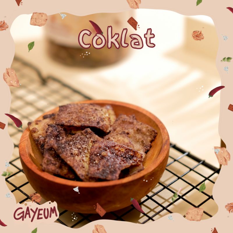 

Gayeum Keripik Pangsit (Coklat) 250gr