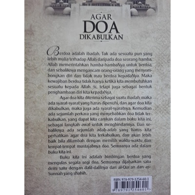 Buku Agar Doa Dikabulkan dan Sebab-sebab Terkabul Tertolaknya Doa - Darul Haq