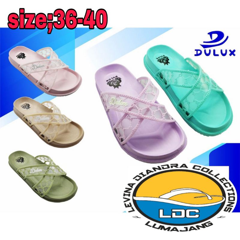 SANDAL SELOP KARET DULUX TALI SILANG 351 B (36-40)