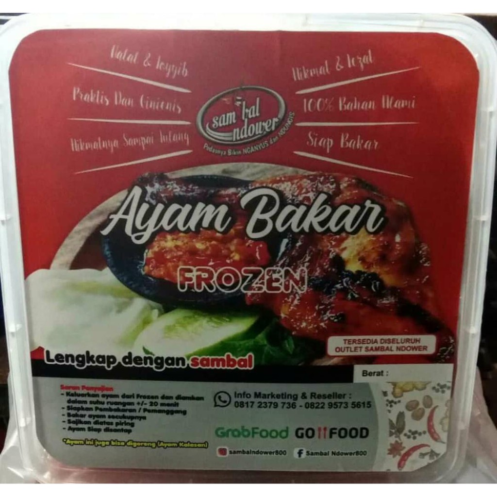 

Ayam Bakar Frozen