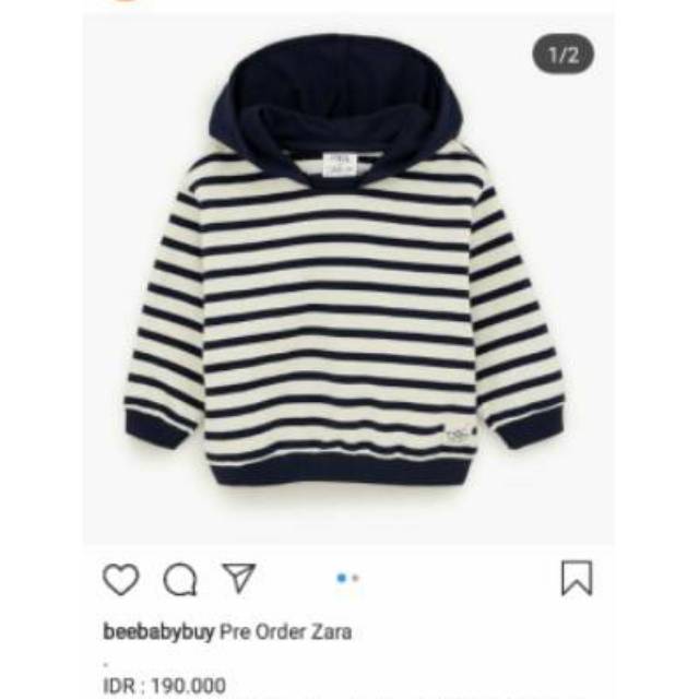 zara baby hoodie