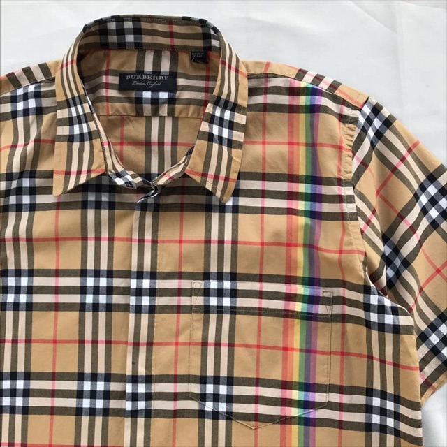 Vintage Burberry Rainbow Check