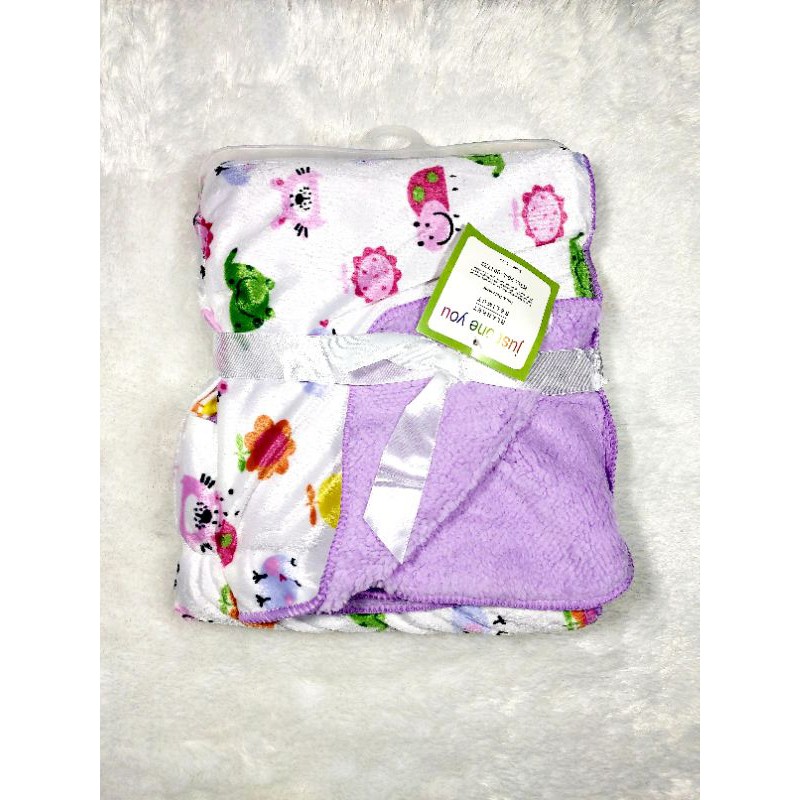 Blanket Carter Df / just one you/ kolaco/Selimut Carter Tanpa Topi Double Fleece