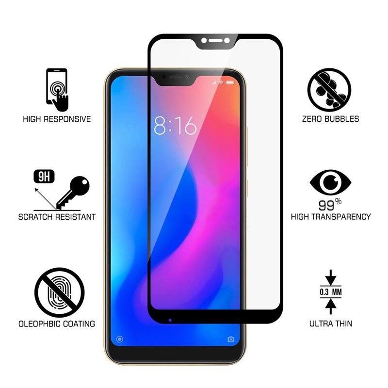 PROMO Tempered Glass XIAOMI Redmi Note 5A, Redmi Note 5 / 5 Pro, Redmi Note 6 TG Layar Anti Gores Ka