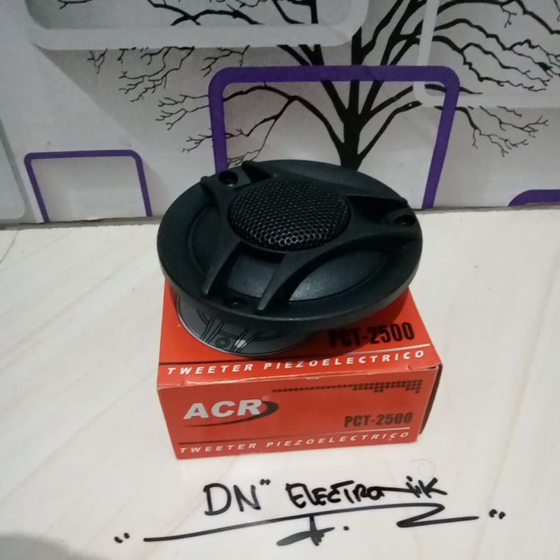 TWEETER ACR PCT-2500 PIEZOELECTICO TWEETER ACR PCT-2500 TERLARIS