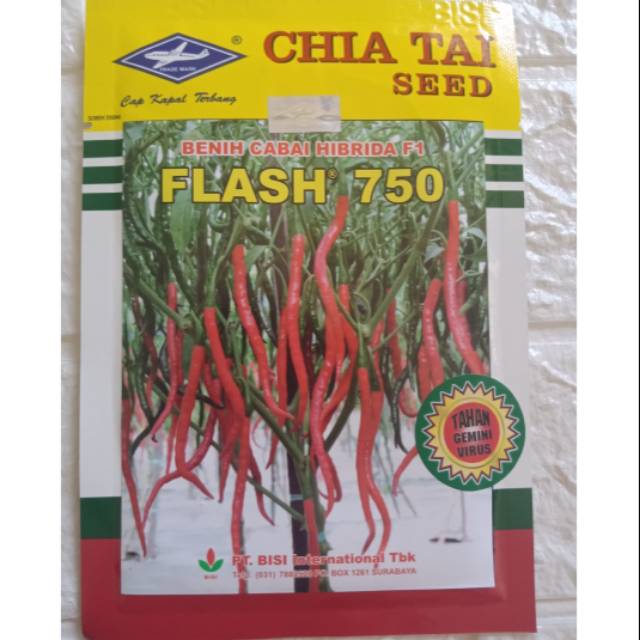 10g Benih Cabe Keriting Flash Benih Cabe Flash Benih Cabe Merah Keriting - Chia Tai Seed