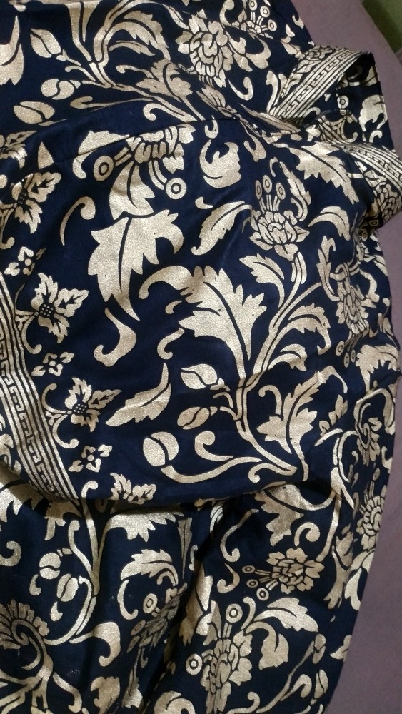 Couple Gamis Busui Batik Full Prada Gold