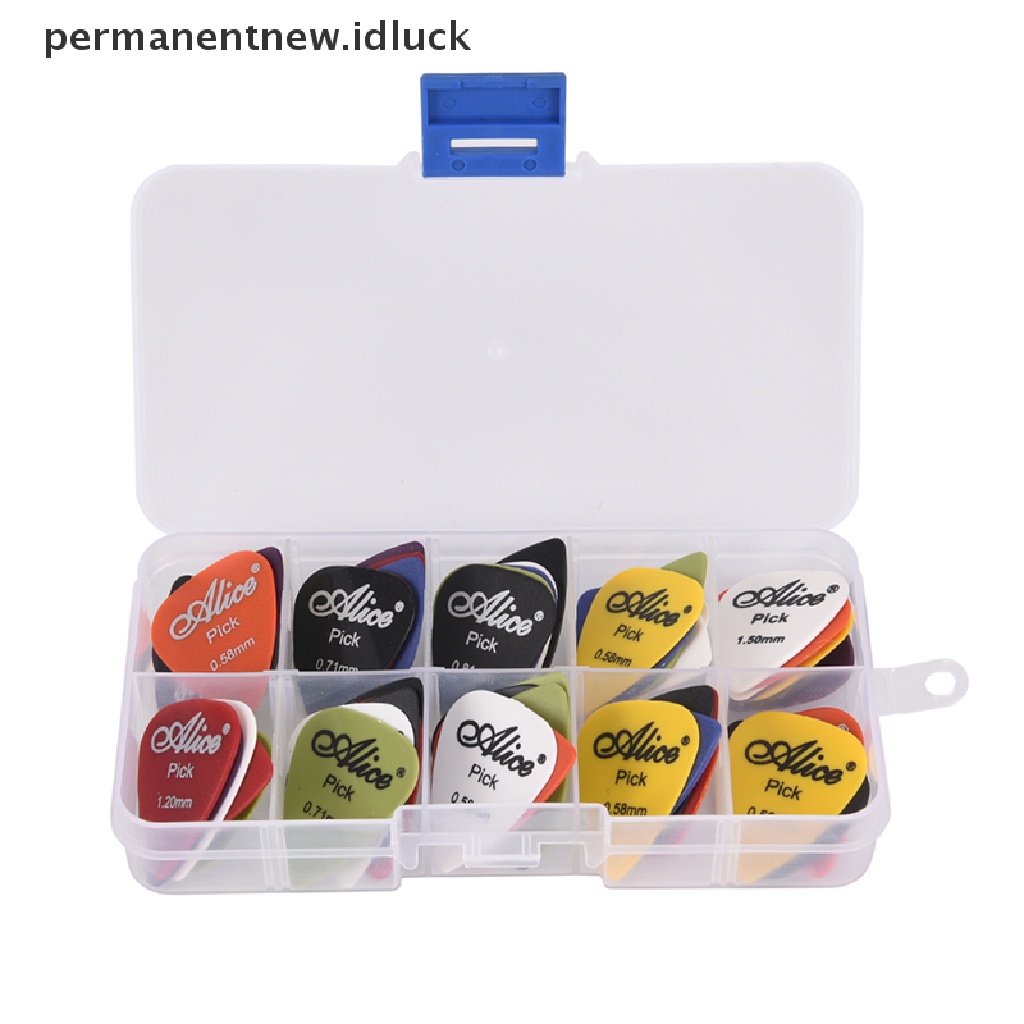 Set 50 Pcs Pick Plectrum Gitar Akustik Elektrik