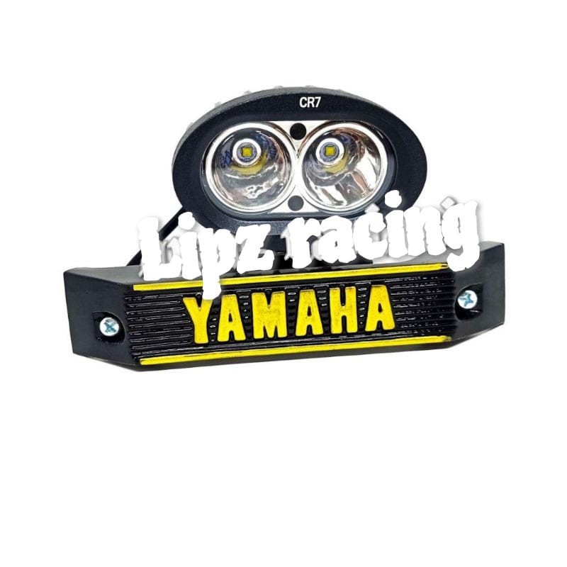 Lampu Tembak Sorot LED OWL 2 Mata Titik 20 Watt Worklight Cree 2Watt Plus Breket kumis RX King Gold /Silver