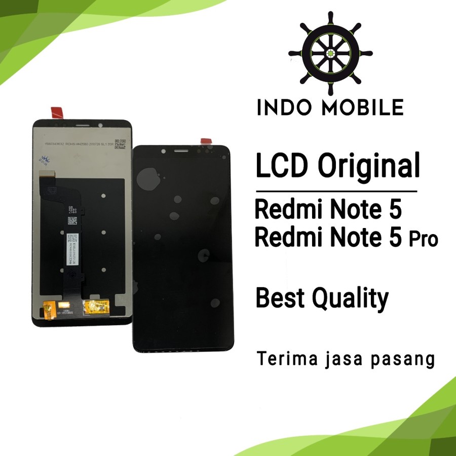 LCD REDMI NOTE 5 / REDMI NOTE 5 PRO ORIGINAL - Hitam