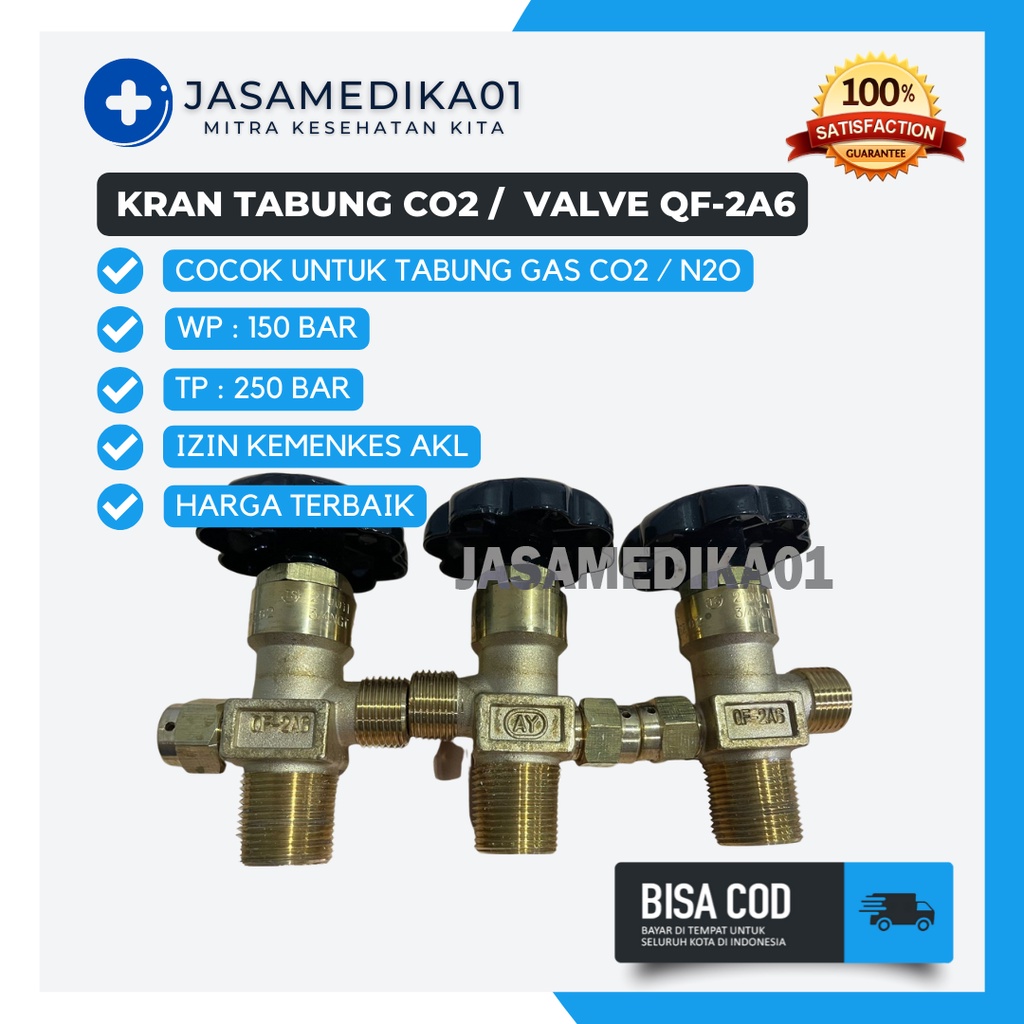 Jual Valve Co Kran Karbon Dioksida Kran Tabung Aquascape Valve