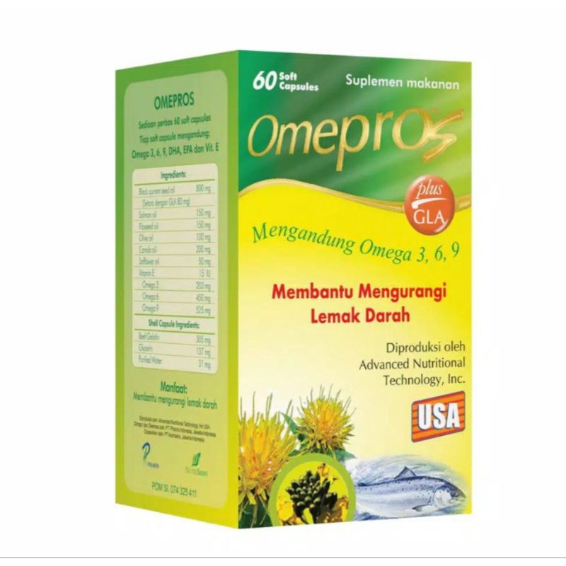 omepros soft capsule 30 kapsul / 60 kapsul