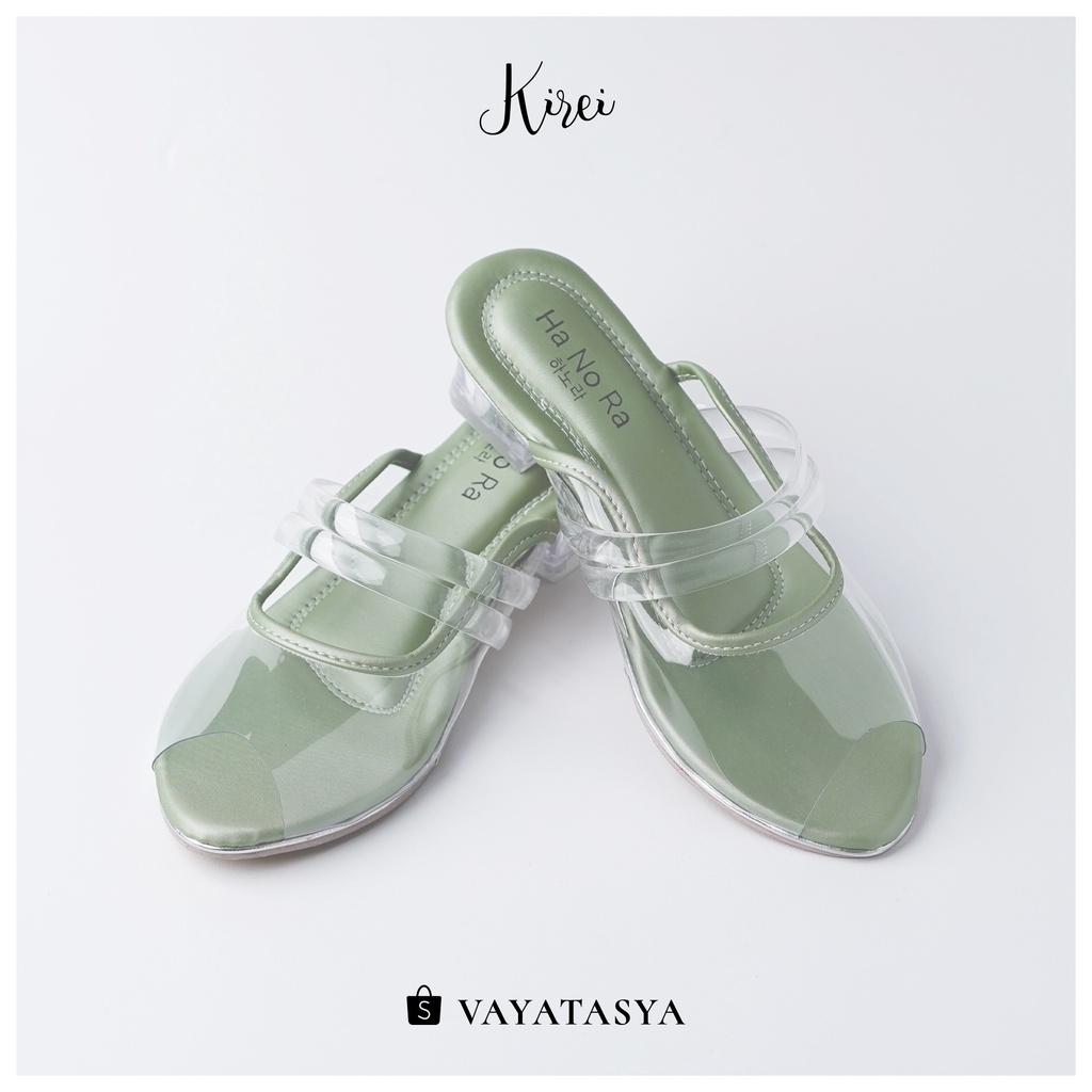 Vayatasya Ha No Ra | Kirei / Slip On Anak Perempuan | Sandal Sepatu Transparan