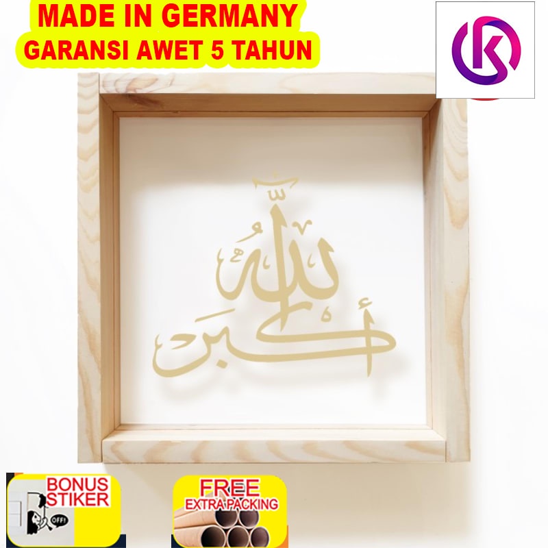 

Terlaris Hiasan Dinding KAYU - KALIGRAFI ALLAHU AKBAR - Caligraphy Islami