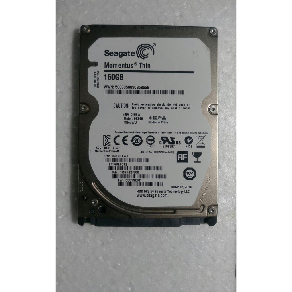 Nb Hdd Laptop Sata 160Gb