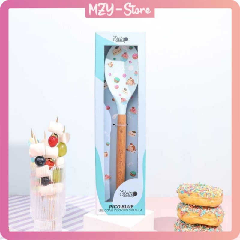 Stein Pico Spatula Spoon Sutil Pico Pink Pico Blue Steincookware - Satuan