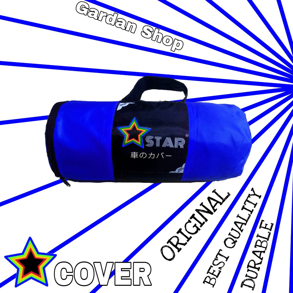 Sarung Mobil ALL NEW VIOS Polos BIRU Body Cover Penutup Body Vios PREMIUM Biru