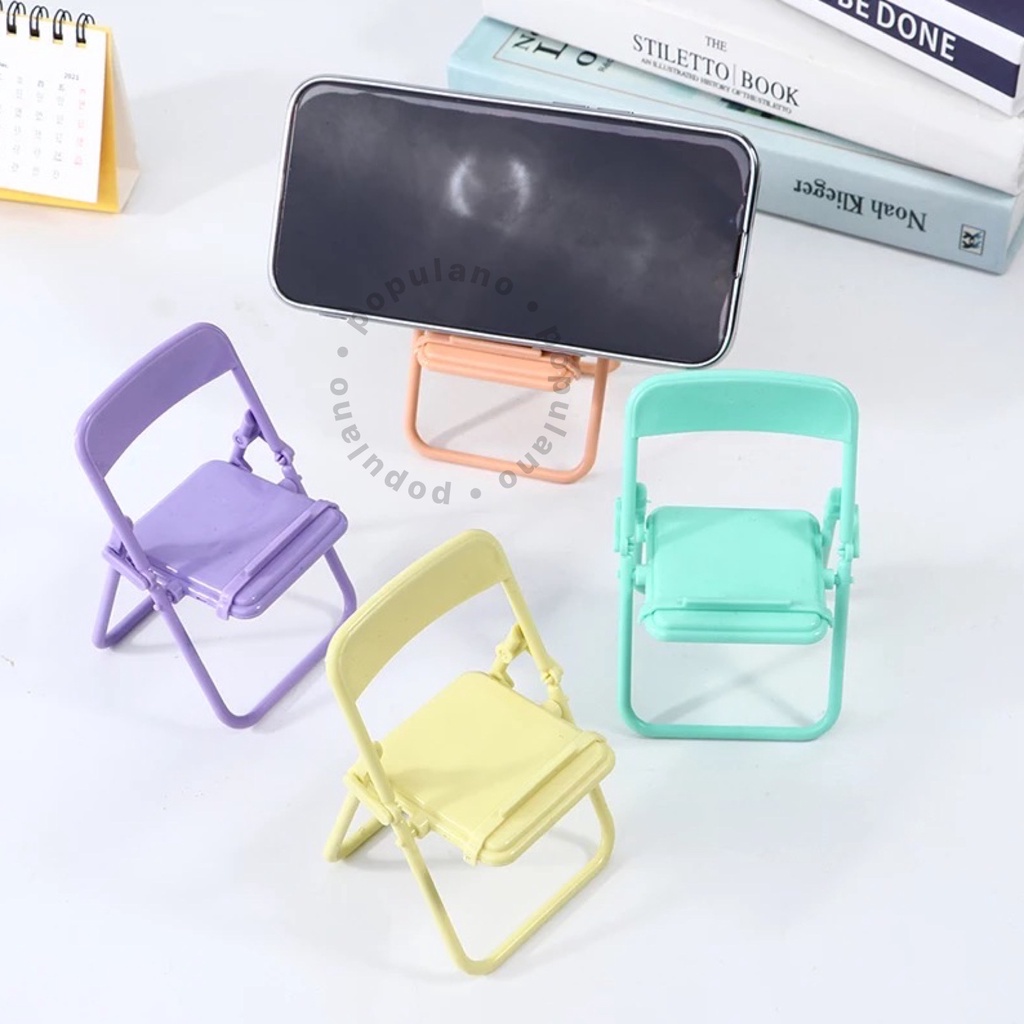 Phone Holder Chair Stand Hp Kursi Dudukan Docking Sandaran Handphone