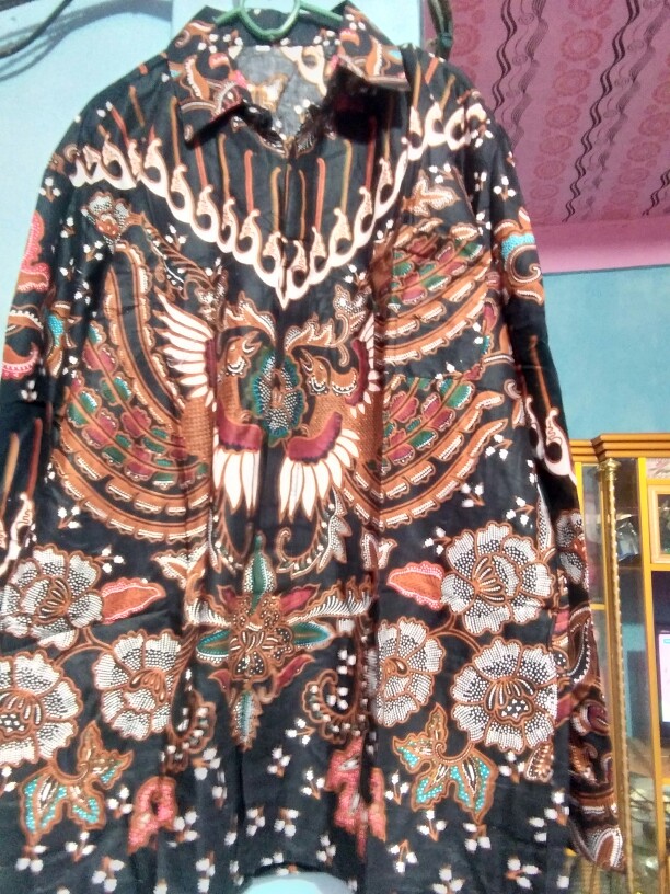 Maura Couple - Sania Ruffle Batik Couple Ori Ndoro Jowi Dnt Garansi Kebaya Modern - Set Couple Adara