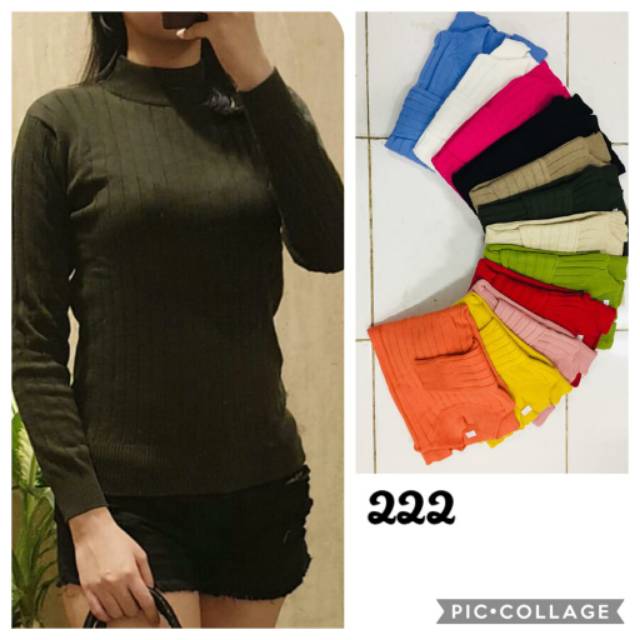 ALLTIME Wide Striped Knit (222)