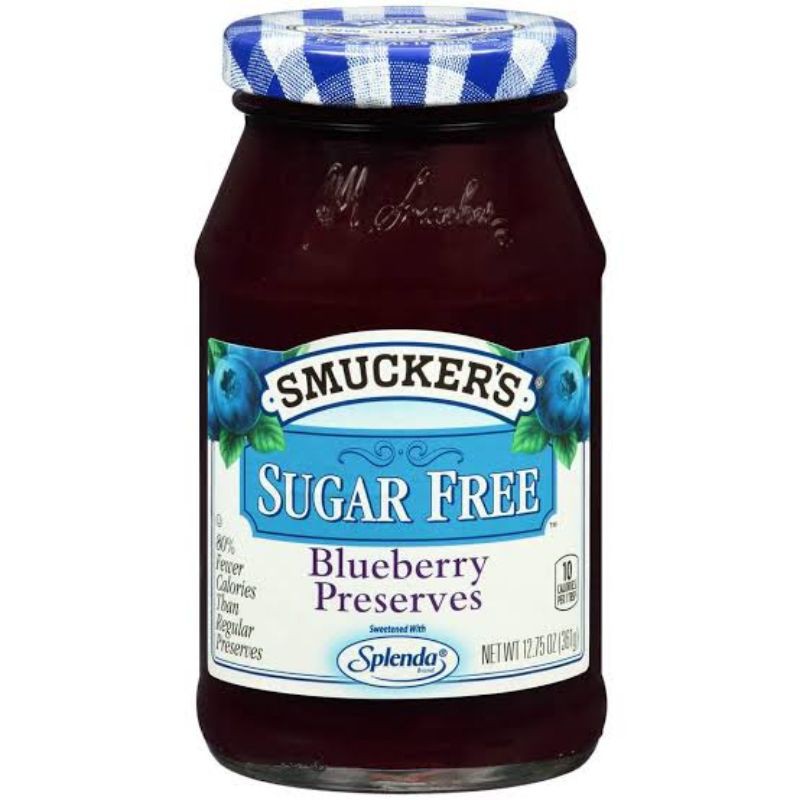

SMUCKERS SUGAR FREE BLACKBERRY PRESERVES JAM 340GR