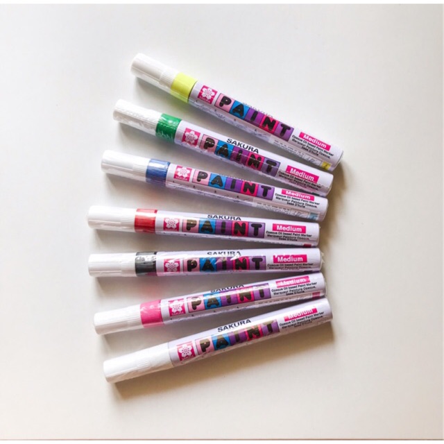 

Paint marker sakura / spidol besi kaca ban