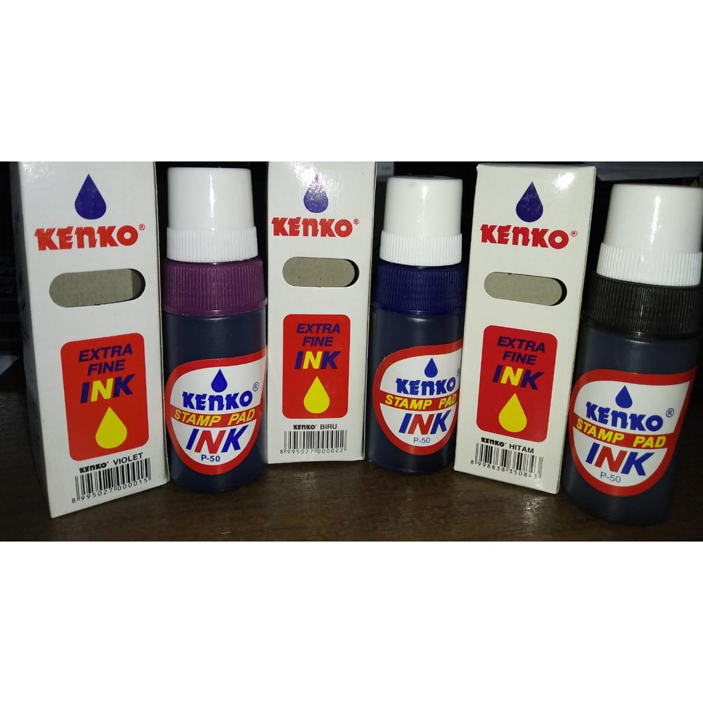 

Tinta Stempel Pad Ink 50CC Kenko