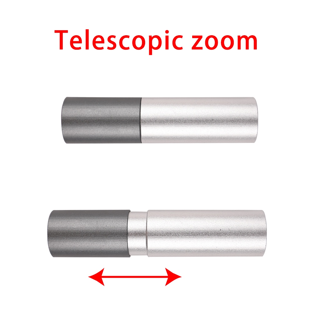 [ Mini Aluminum Alloy USB Rechargeable Flashlight for Hiking Bicycle Camping Survival Emergency ]