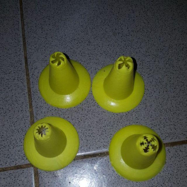 Cetakan Kue Semprit / Kue Kering Plastik Isi 4