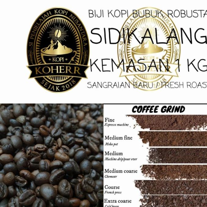 

Promo Awal tahun Biji Kopi Bubuk Robusta Sidikalang 1kg 1 kg HARUM PREMIUM - KOHERR Promo Awal tahun