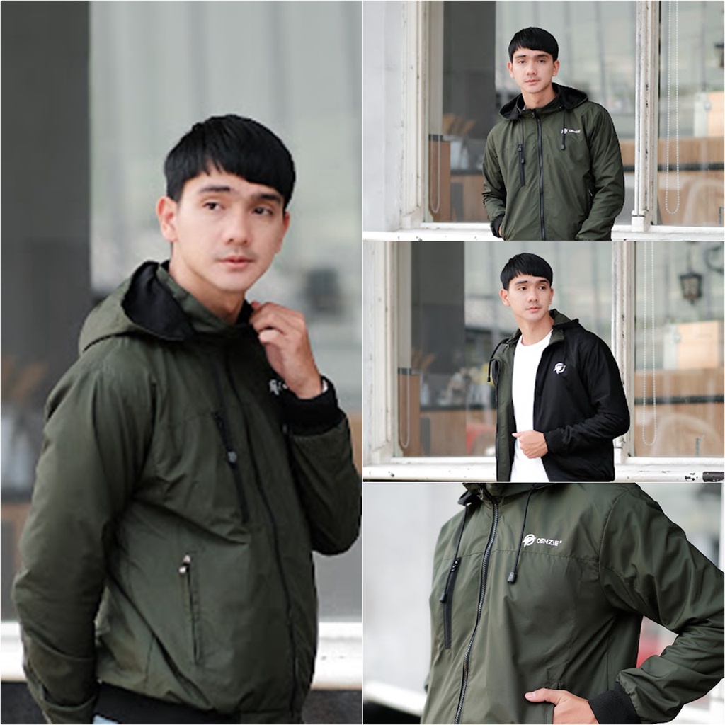 JAKET BB OUTWEAR PRIA MODEL BOLAK BALIK TASLAN PREMIUM PARASIT JN KEREN ELEGAN TRENDY