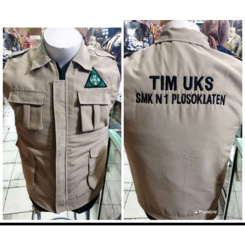 rompi krah#rompi uks#rompi tim uks sekolah