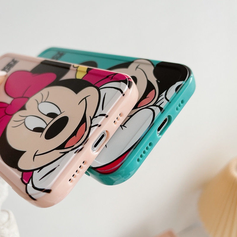 Case Motif Kartun Tikus Untuk IPhone 7 8 Plus 12 13 11 Pro Max X Xs Max Xr Ltsx