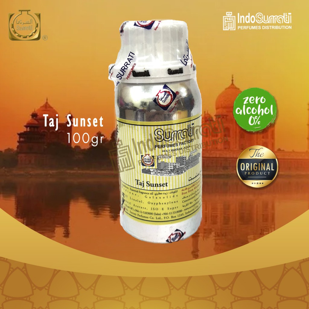 Parfum TAJ SUNSET 100gr | Parfum Surrati | Surrati Perfumes | Bibit Minyak Wangi