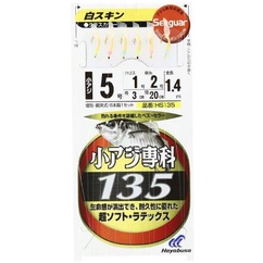 RANGKAIAN KOTREKAN PANCING HAYABUSA HS135 SEAGUAR SMALL AJI WHITESKI