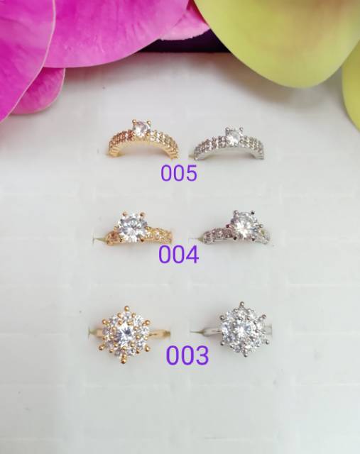 Xuping cincin cantik 003-008