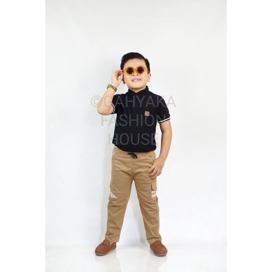 NEW MODEL CELANA ANAK CHINO CARGO KARGO 1-12 TAHUN BAHAN KATUN MELAR DAN TEBAL