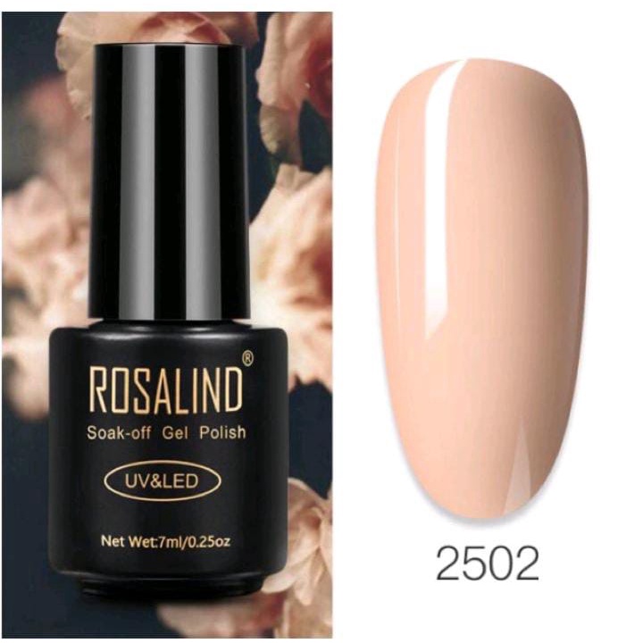 ROSALIND NUDE SERIES 7ML SOAK OFF GEL POLISH NUDE COLOR KUTEK GEL