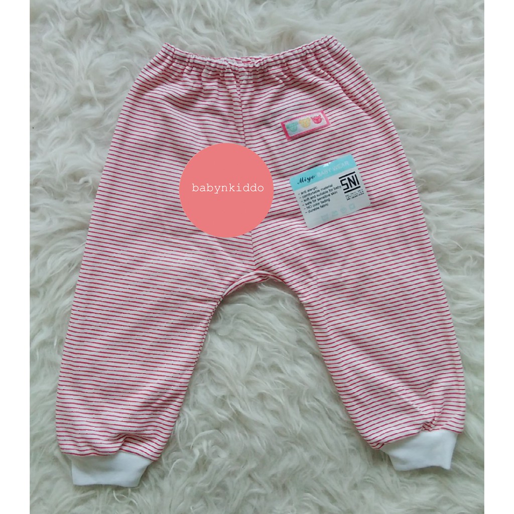 MIYO MURAH CELANA PANJANG PAMPERS ANAK SML POLOS MOTIF GARIS ( CPRESPR / MCPRESW ) BAYI BALITA ANAK