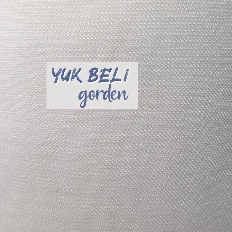 ➮ KAIN VITRASE POLOS PUTIH [ KAIN METERAN BUKAN GORDEN JADI ] ♔