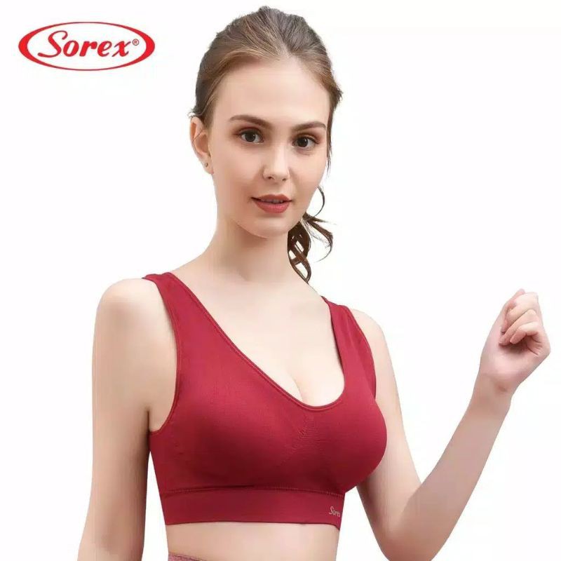 SOREX Sport Bra Stretch SP 020  Size Besar Busa Tipis Tanpa Kawat