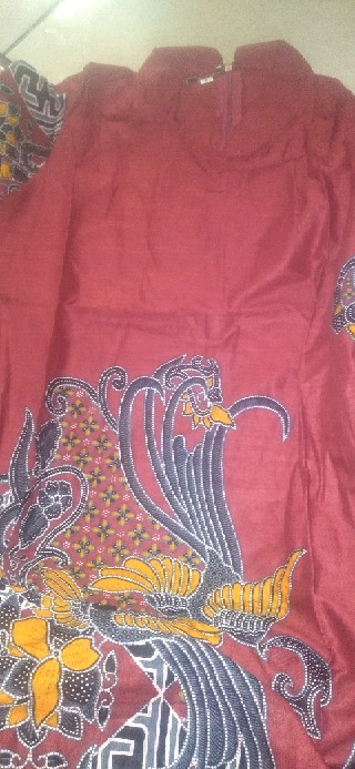 Maura Couple - Sania Ruffle Batik Couple