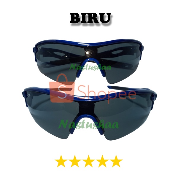 Kacamata Sepeda Motor Gowes Olahraga Outdoor Lari Polarized Sunglasses UV400 Anti Sinar Matahari Untuk Pria Wanita Sunglasses