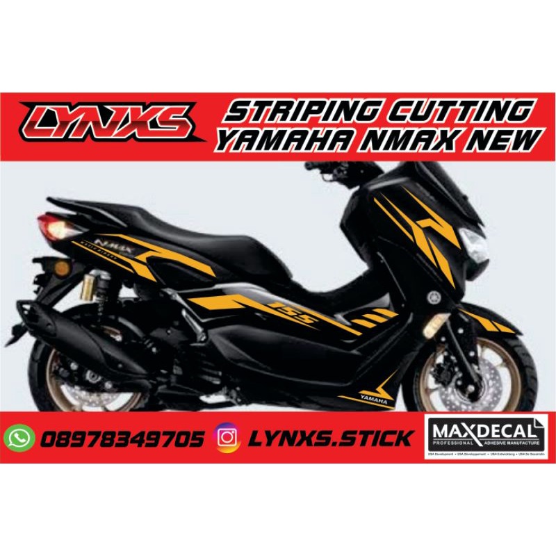 cutting sticker Yamaha nmax new