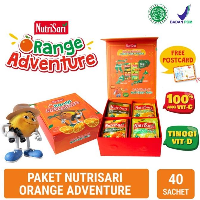 

Promo Awal tahun NutriSari Orange Adventure (4 x 10 Sch) Promo Awal tahun